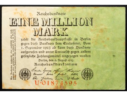 1000000 Mark 1923-B-26800-1