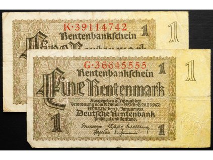 1 Rentenmark 1937-B-25810-1