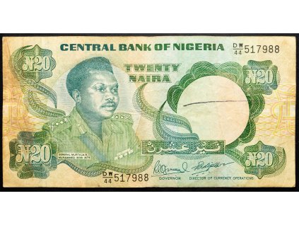 20 Naira 1984-B-25134-1