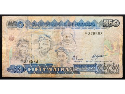 50 Naira 2001-B-25156-1