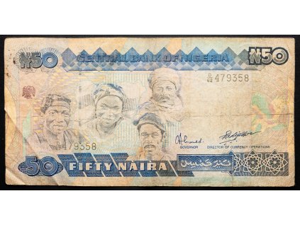 50 Naira 2001-B-25157-1