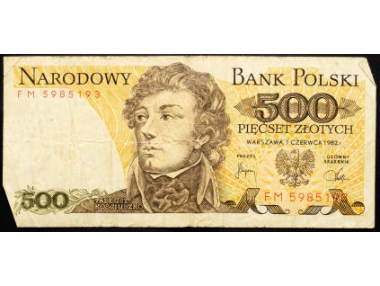 500 Zlotych 1982-B-24986-1
