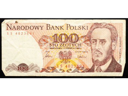 100 Zlotych 1986-B-24981-1