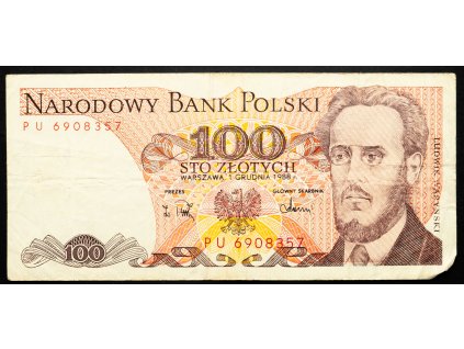 100 Zlotych 1988-B-24983-1