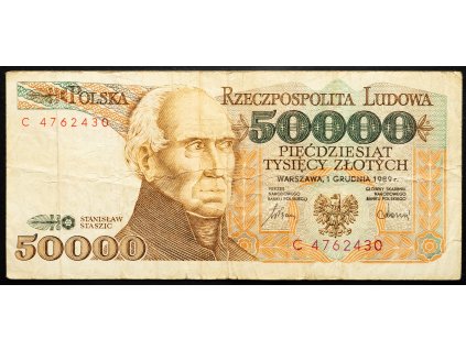50000 Zlotych 1989-B-24541-1