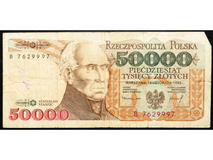 50000 Zlotych 1993-B-24446-1