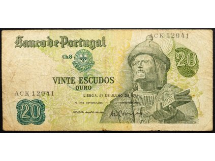 20 Escudos Ouro 1971-B-25834-1