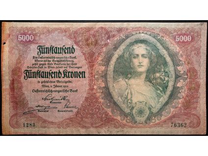 5000 Kronen 1922-B-26564-1