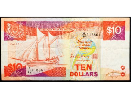 10 Dollars 1988-B-26206-1