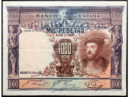 1000 Pesetas 1925-B-25637-1