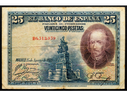 25 Pesetas 1928-B-26364-1