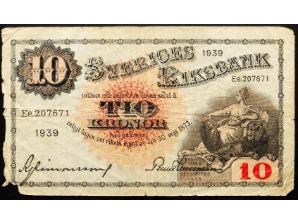 10 Kronor 1939-B-25539-1
