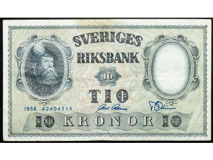 10 Kroner 1958-B-25589-1