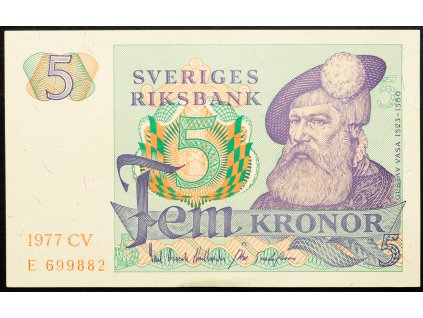 5 Kronor 1977-B-25560-1