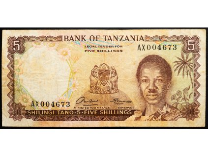 5 Shillings 1966-B-26256-1