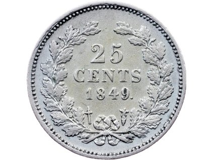 25 Cent 1849-E-11274-1