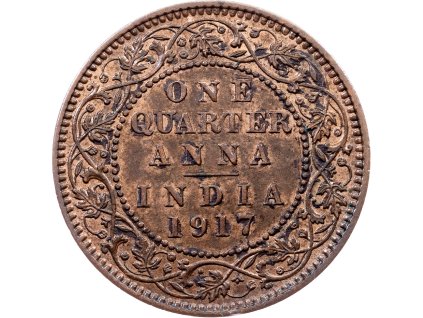 1/4 Anna 1917-E-11352-1