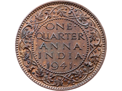 1/4 Anna 1941-E-11355-1