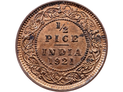 1/2 Pice 1921-E-11362-1