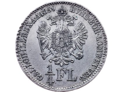 1/4 Zlatník 1859-E-11367-1