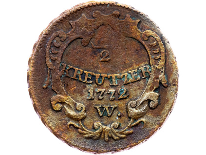 1/2 Krejcar 1772-E-11502-1