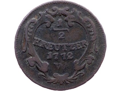 1/2 Krejcar 1772-E-11504-1