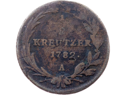 1/2 Krejcar 1782-E-11529-1