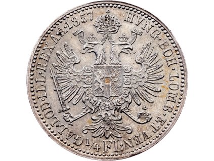 1/4 Zlatník 1857-E-11579-1