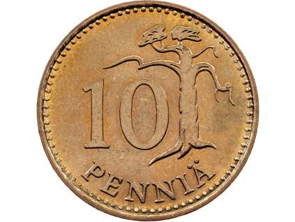 10 Penniä 1969-E-11683-1