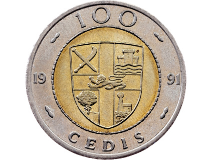 100 Cedis 1991-E-11742-1