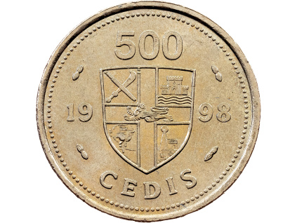 500 Cedis 1998-E-11744-1