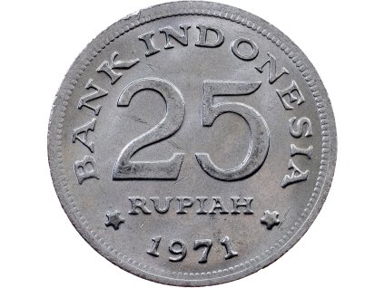 25 Rupiah 1971-E-11872-1