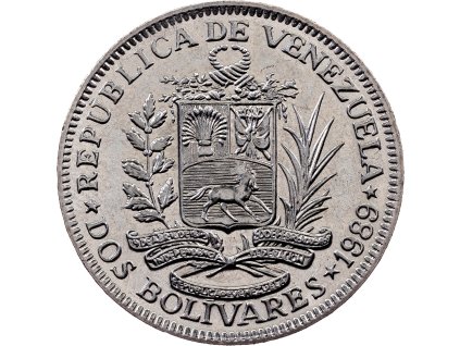 2 Bolívares 1989-E-12256-1