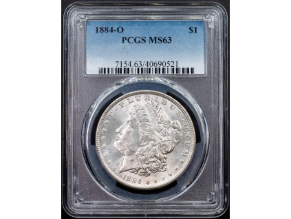 Morgan Dollar 1884-PCGS-348-1