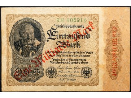 1000000000 Mark 1922-B-27116-1