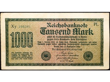 1000 Mark 1922-B-27123-1