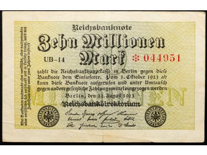 10000000 Mark 1923-B-27221-1