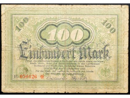 100 Mark 1922-B-27287-1