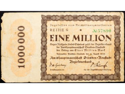 1000000 Mark 1923-B-27306-1