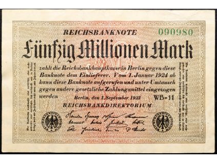 50000000 Mark 1923-B-27404-1