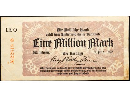 1000000 Mark 1923-B-27413-1