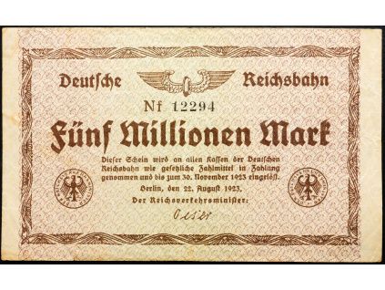 5000000 Mark 1923-B-27421-1