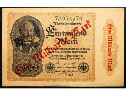 1000000000 Mark 1922-B-27524-1