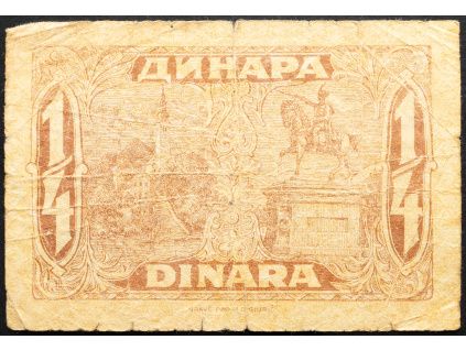 1/4 Dinara 1921-B-27530-1
