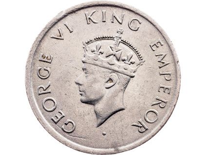 1/2 Rupee 1947-E-12671-1