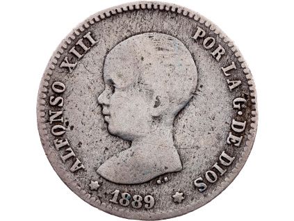 1 Peseta 1889-E-12607-1