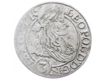 3 Krejcar 1660-E-1358-1