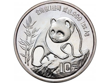 1620 10 yuan cina panda 1oz 1990