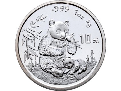 1638 10 yuan cina panda 1oz 1996