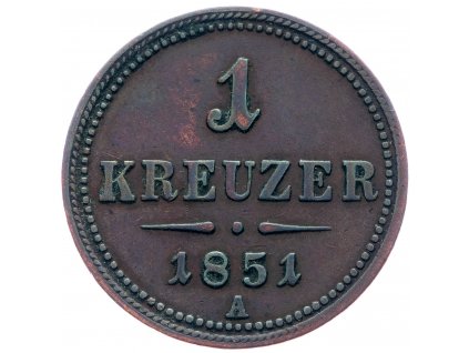 1 Krejcar 1851-E-1888-1
